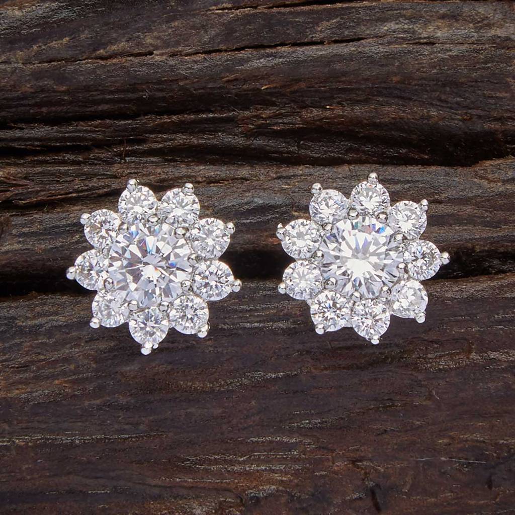 Kushal'S Fashion Jewellery Plated Party Zircon Studs-139983 : 338051