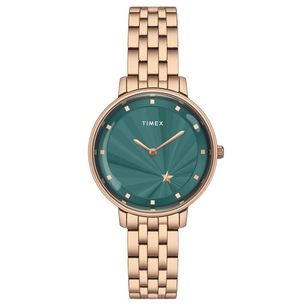 Timex Trendline Round 34Mm Analog Women Watch - Twel19102 : TWEL19103