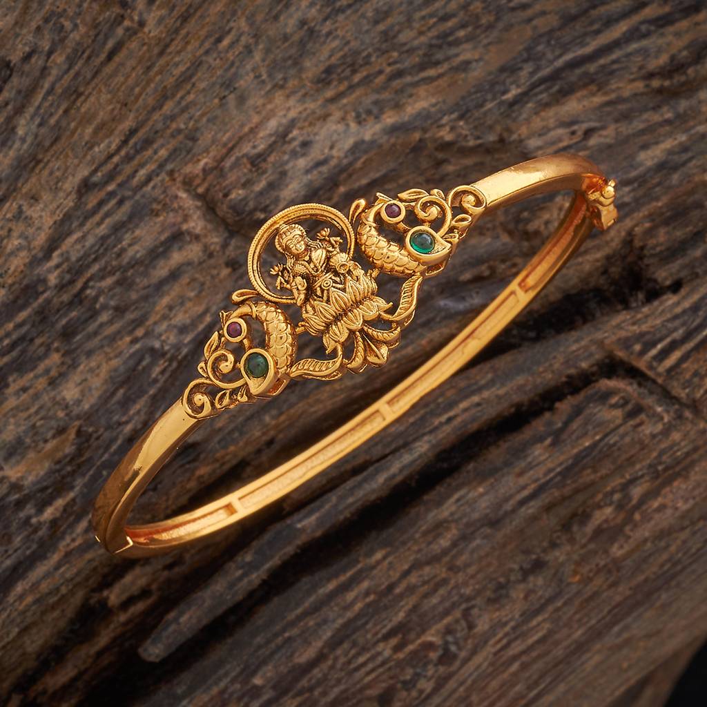 Kushal'S Fashion Jewellery  Ethnic Copper Antique Kada-138944 : 396996