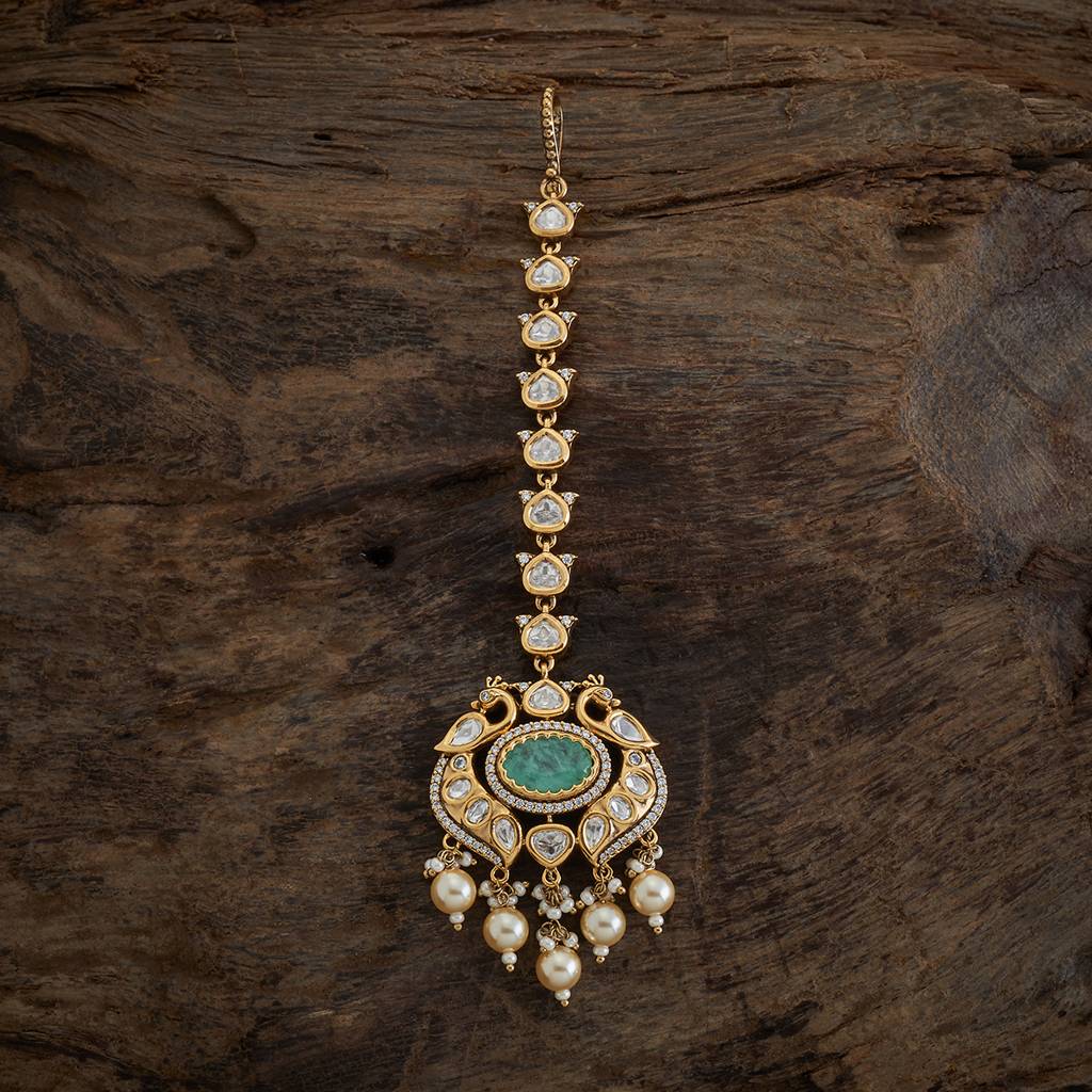 Ethnic Kundan Maang Tikka-173057 : 415278
