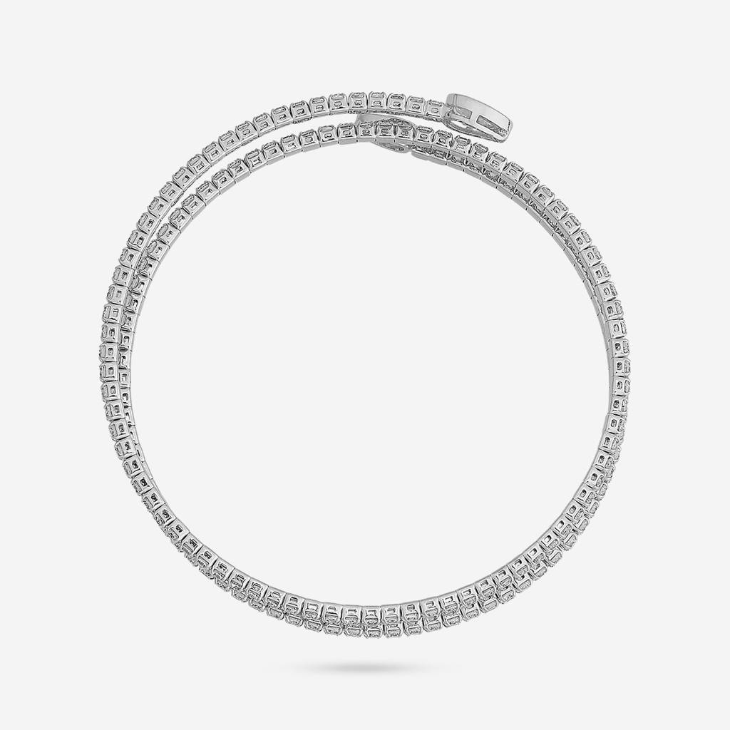 Kushal'S Fashion Jewellery Plated Party Trendy Zircon Kada -189502 : 450192