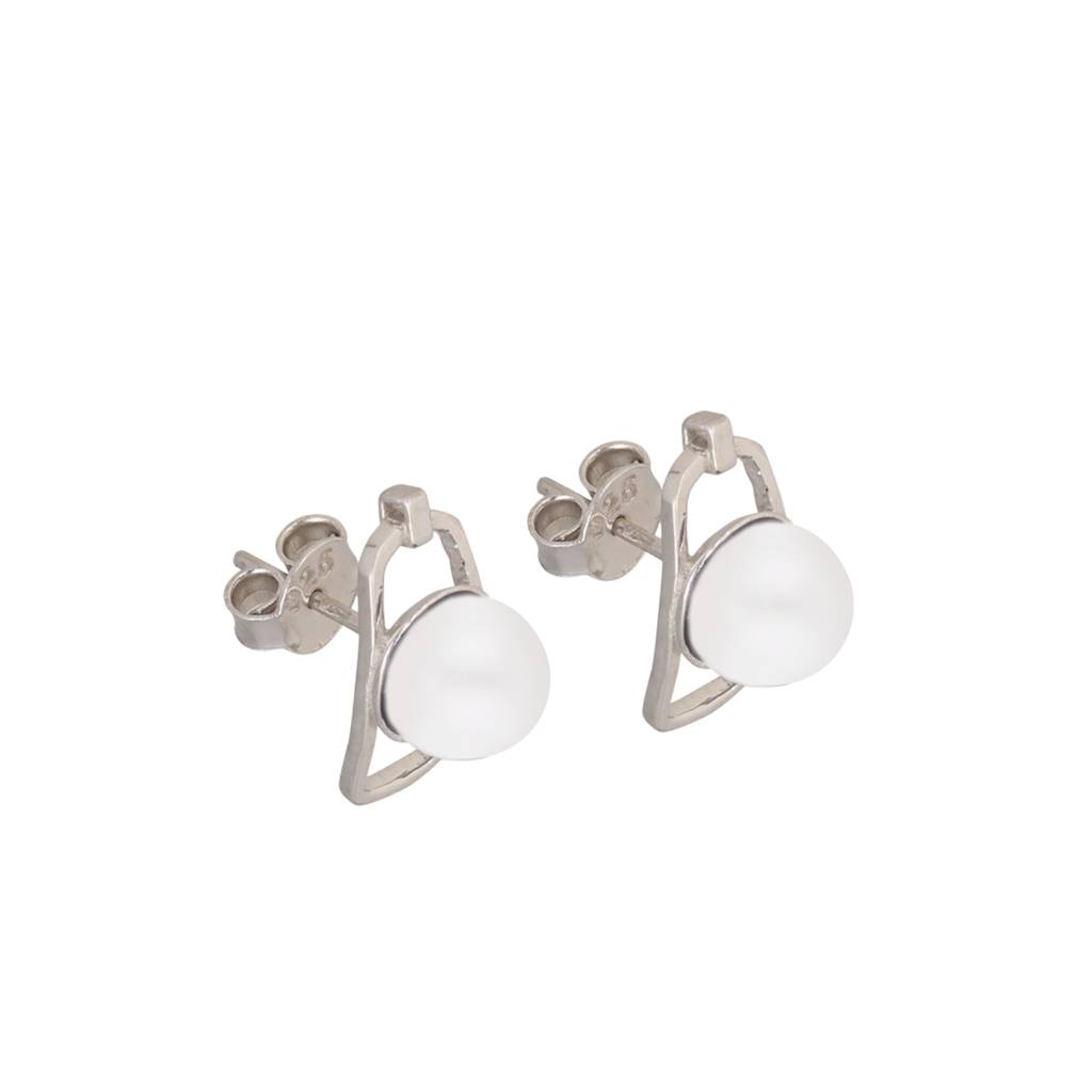 Winsome 925 Stud Silver Earrings : JPMAY-22-136