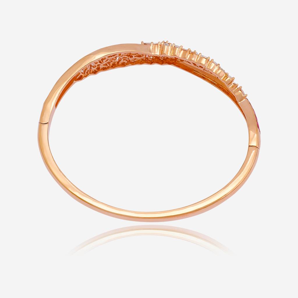 Kushal'S Fashion Jewellery Zircon Kada -169686 : 412371
