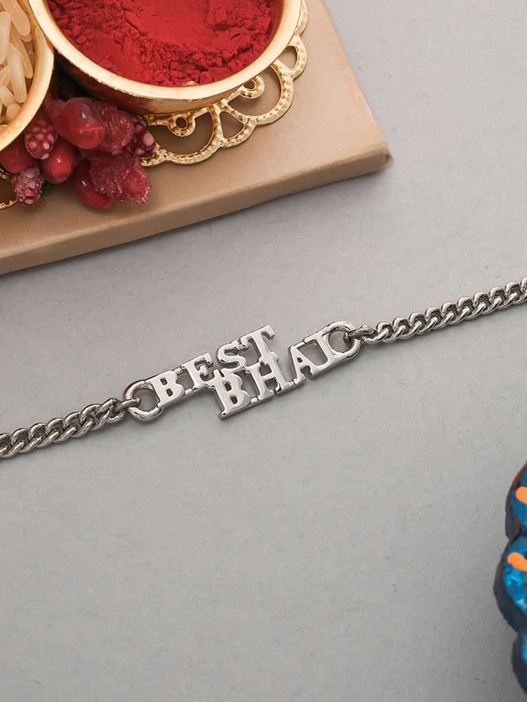Best Bhai Bracelet Style Rakhi : 8905124463873