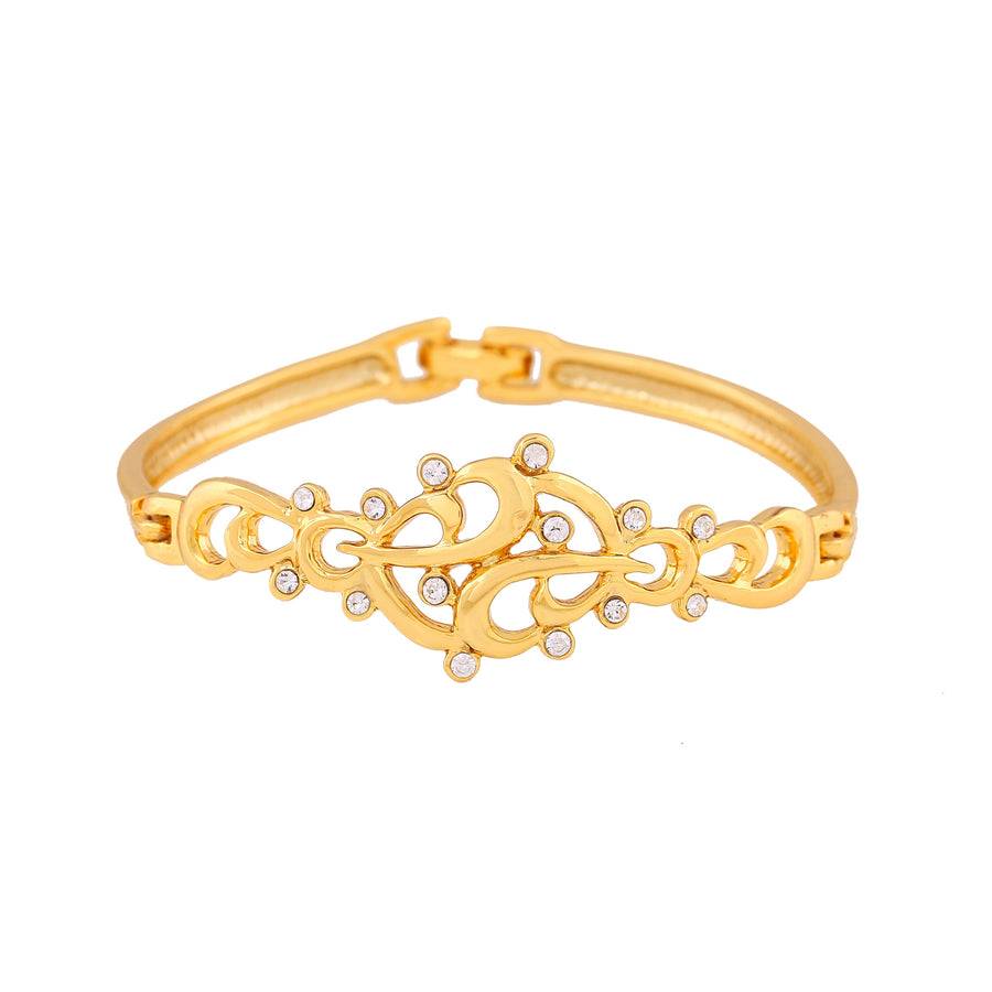 Estele Gold Plated Magnificent Bracelet For Women : 101225BR