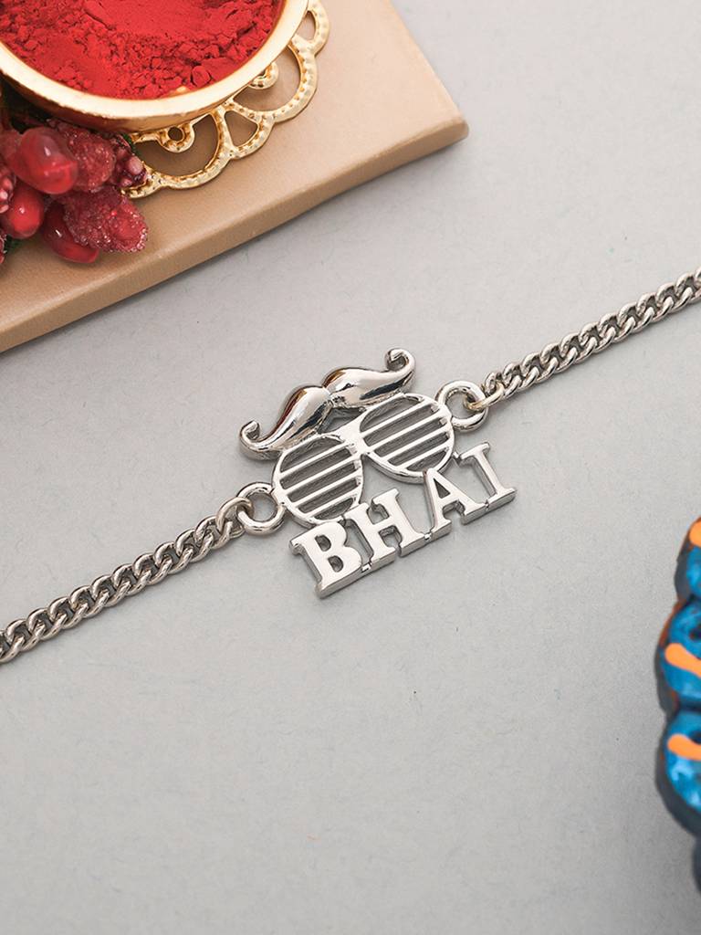 Bhai Bracelet Style Rakhi : 8905124463774