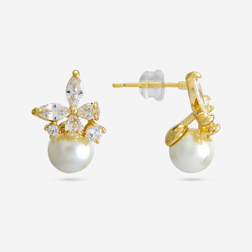 Kushal'S Fashion Jewellery   Plated Party Trendy Zircon Studs-187475 : 446631