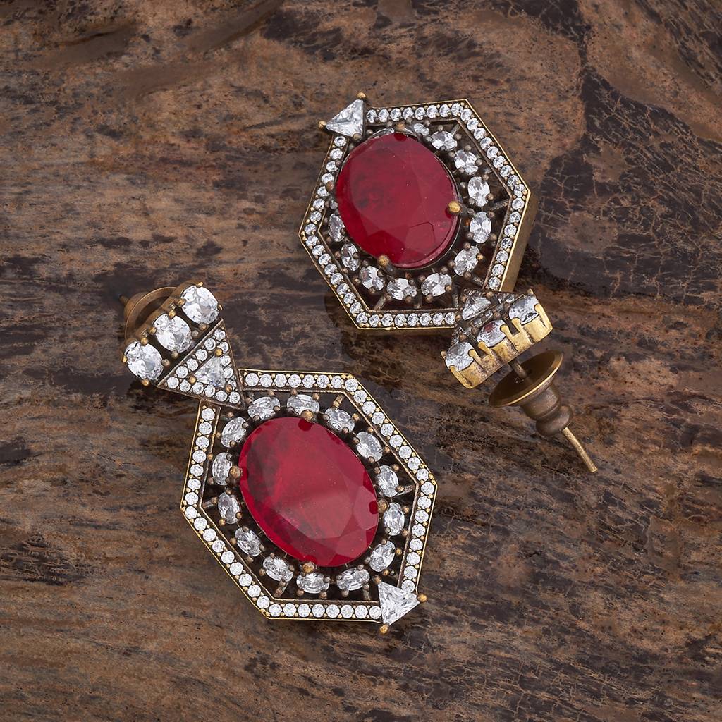 Kushal'S Fashion Jewellery Contemporary Drop Earrings-178399 : 427209