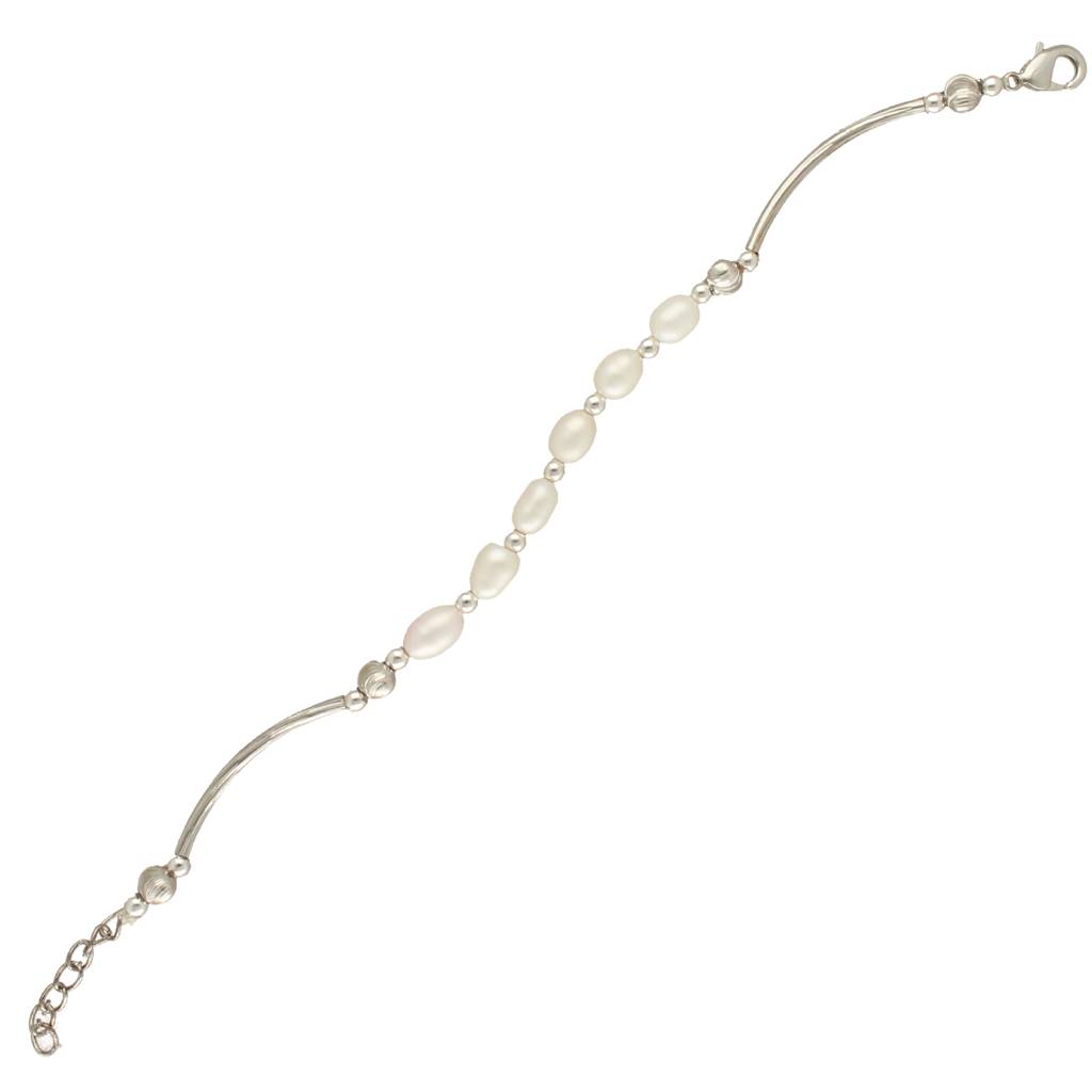 Unique 1 Line Pearl Bracelet : JPAUG-23-030