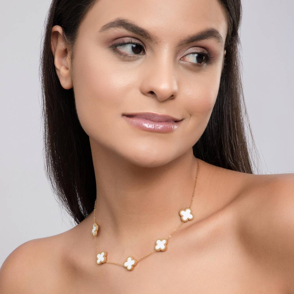 White Dove'S Necklace : NS12666