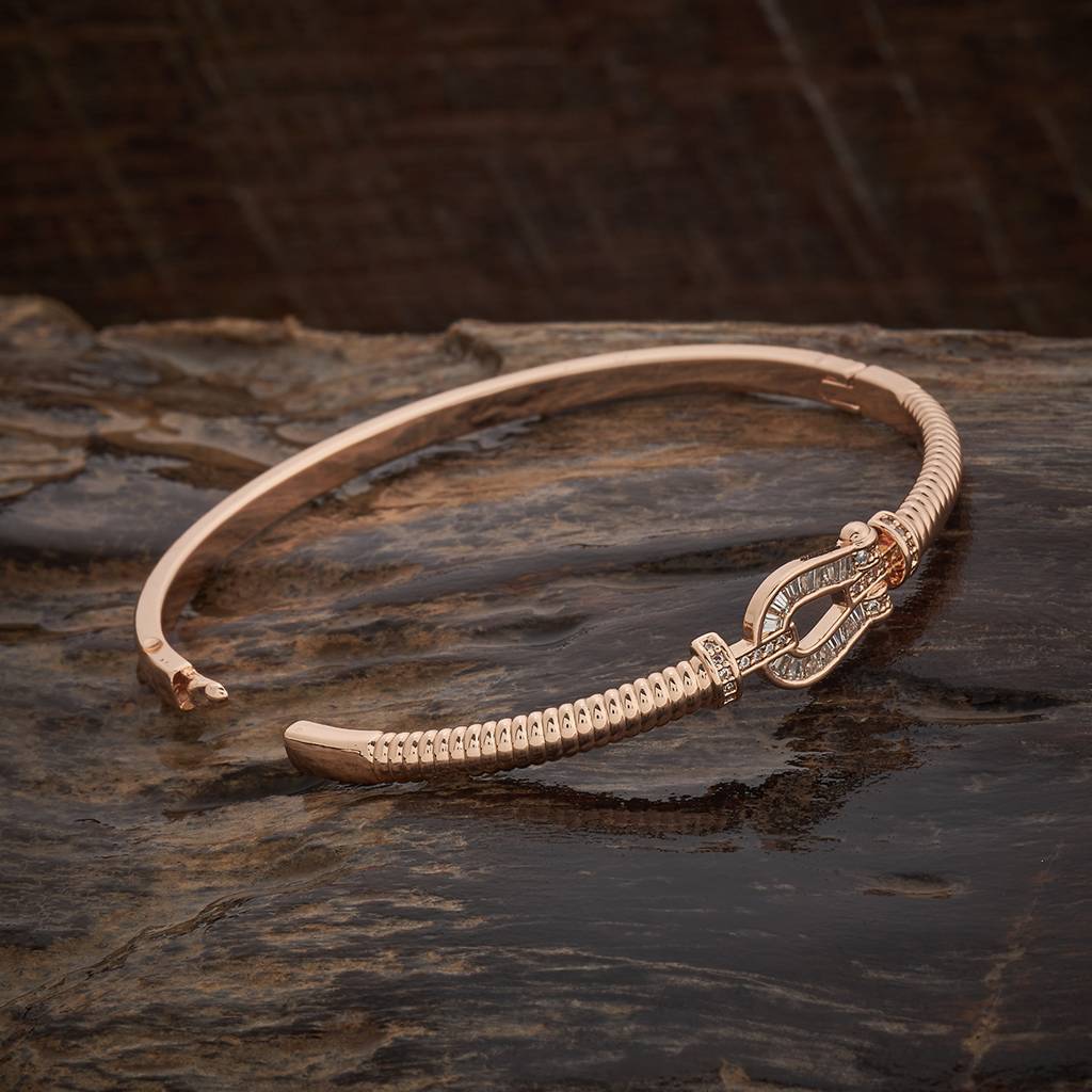 Kushal'S Fashion Jewellery  Party Zircon Kada-185069 : 441767