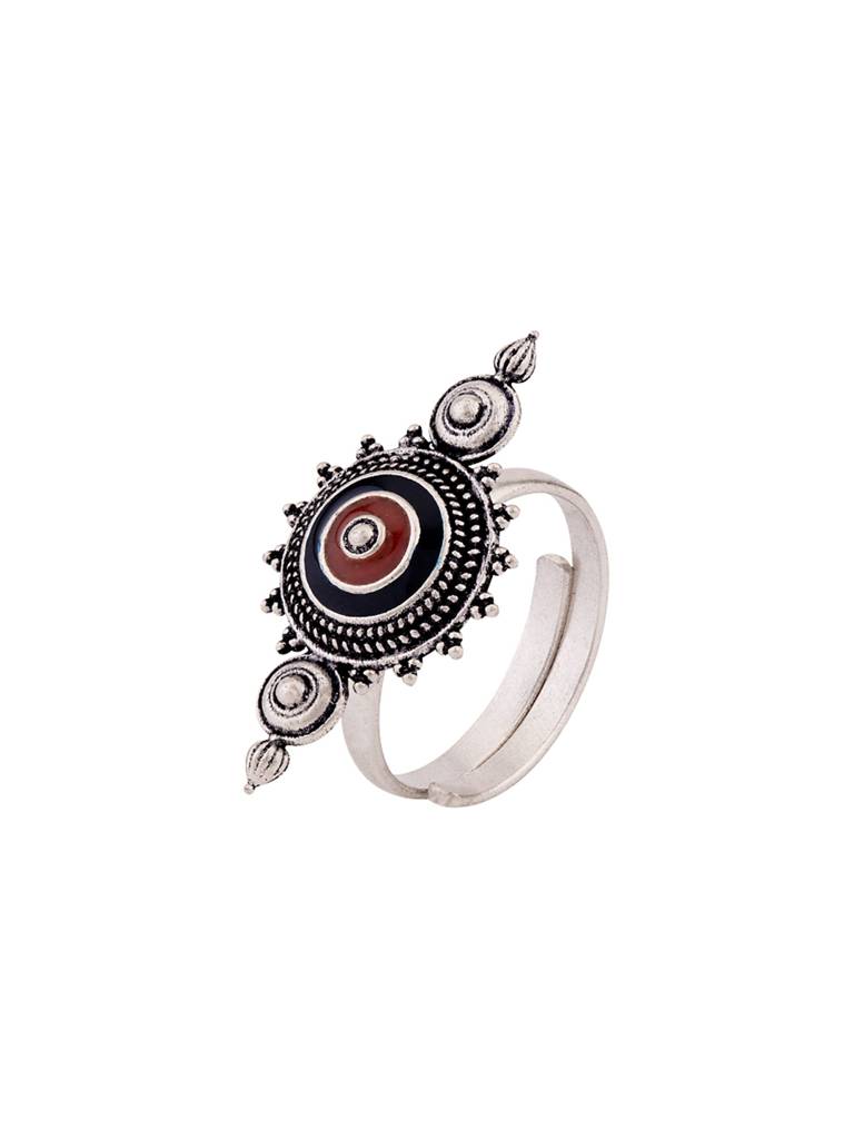 Mandala Aztec Inspired Ring : 8907617912325