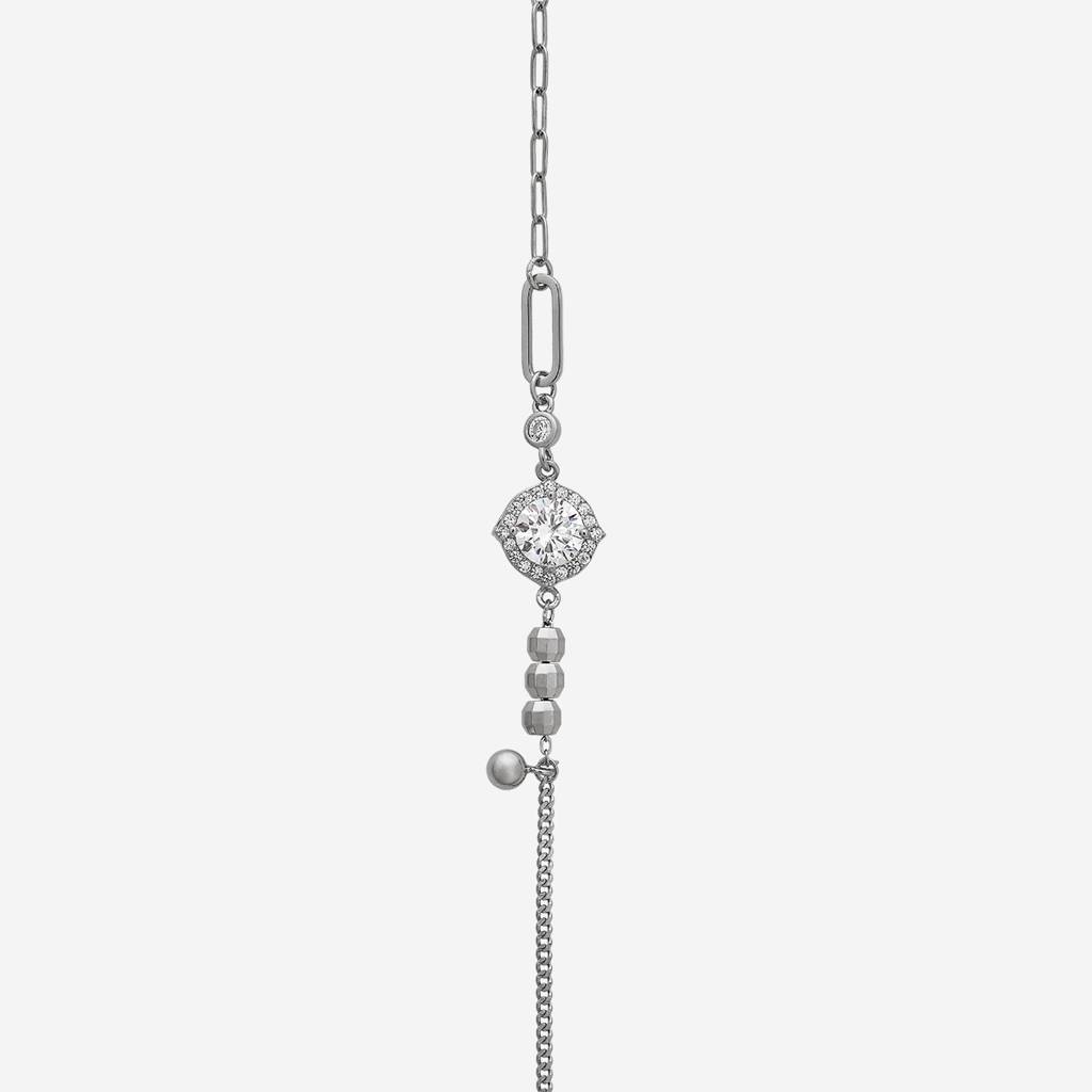 Kushal'S Fashion Jewellery Plated Party 92.5 Sterling Silver Bracelet -191369 : 453428