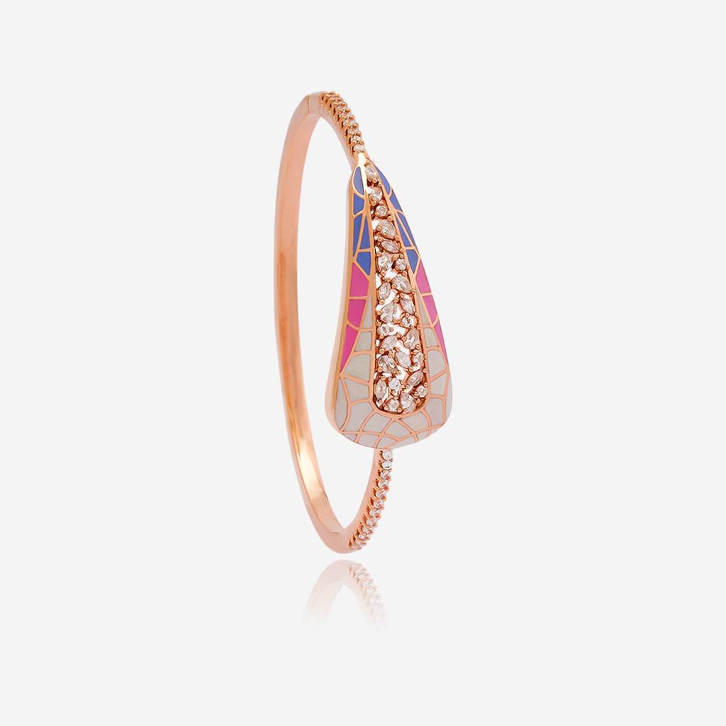 Kushal'S Fashion Jewellery Zircon Kada -169683 : 412366