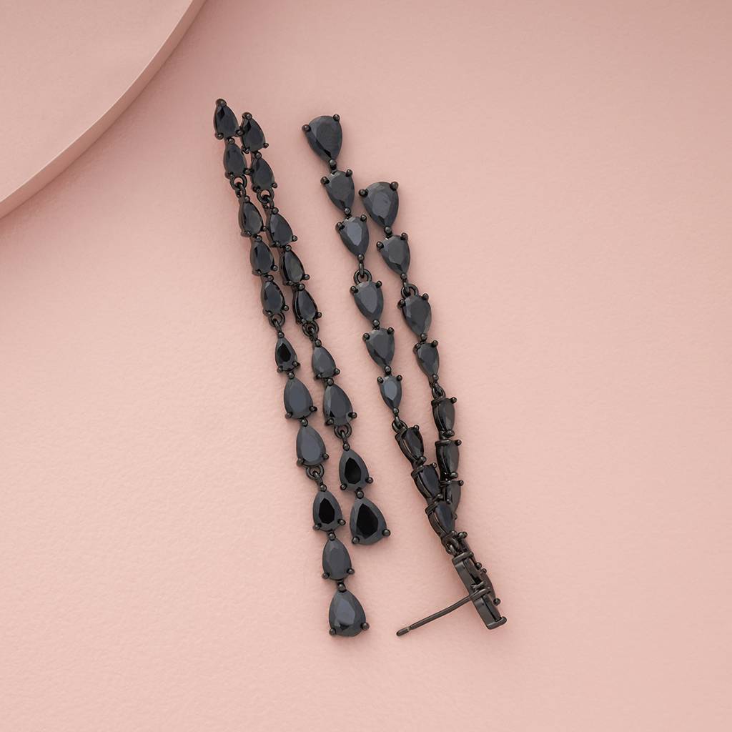 Kushal'S Fashion Jewellery Party Trendy Zircon Drop Earrings-183694 : 438547