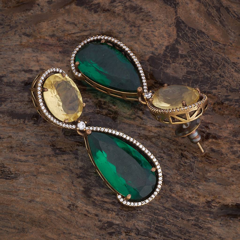 Kushal'S Fashion Jewellery Contemporary Drop Earrings-177956 : 434511