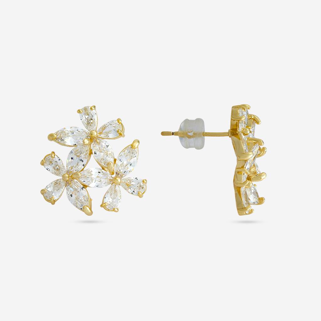 Kushal'S Fashion Jewellery   Plated Party Trendy Zircon Studs-187794 : 447264