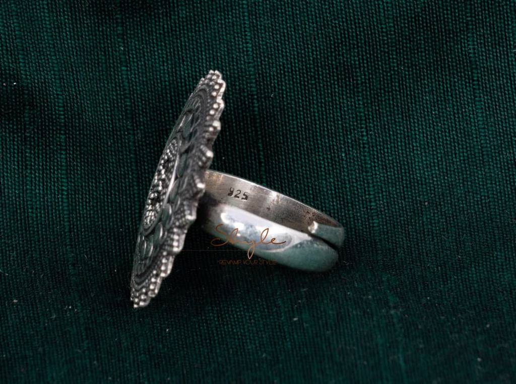 Adya Chakra Intricate Ring : SR1034