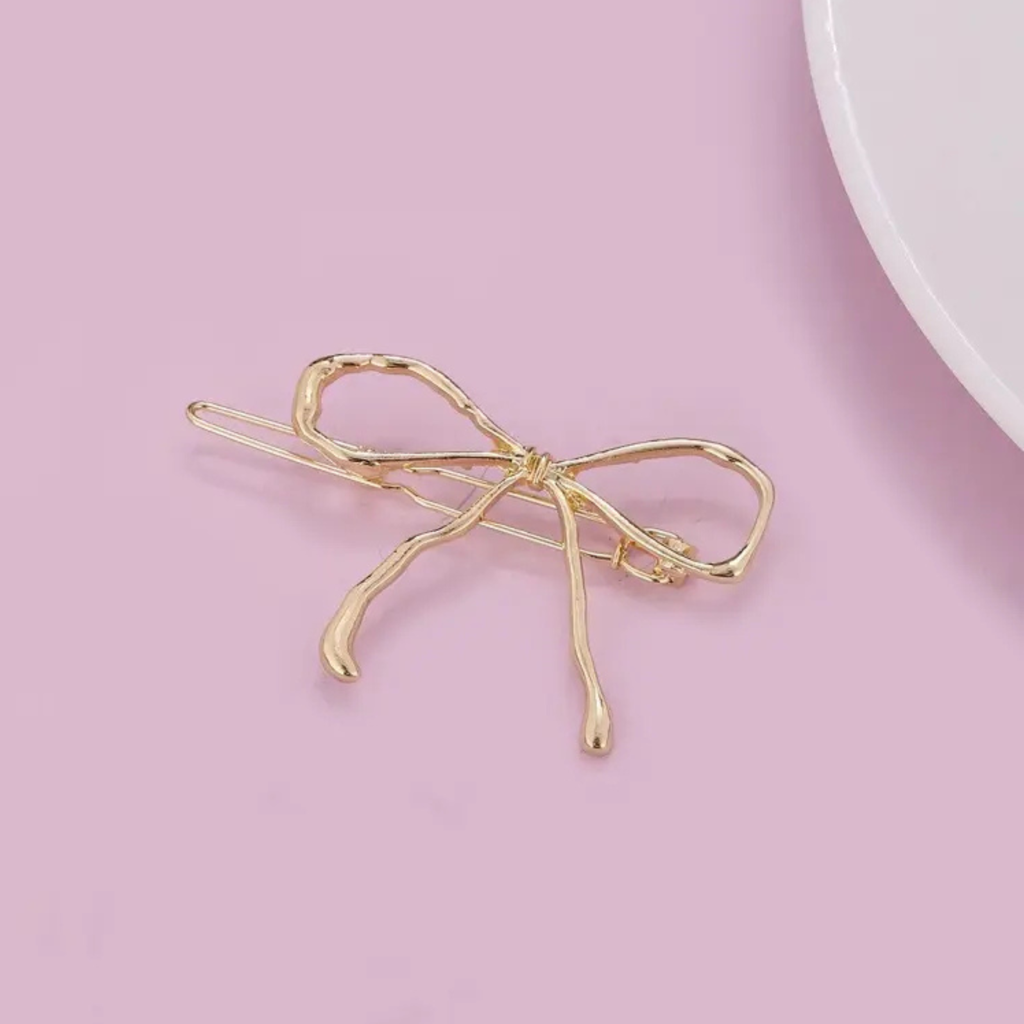 Cheri Bow Hair Pin : HX-HP-S-0015-G