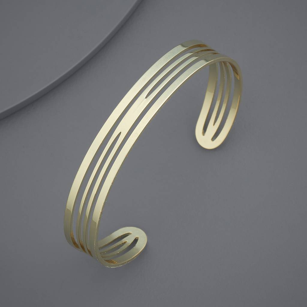 Kushal'S Fashion Jewellery  Gold-Plated Party Trendy Kada-184768 : 441108