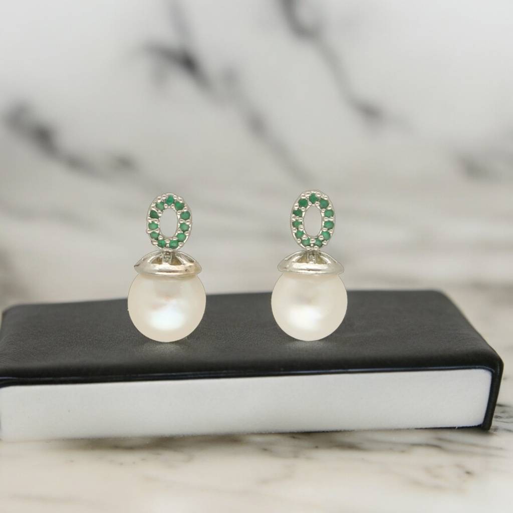 Navishka Pearl Earrings : JPMAR-24-014