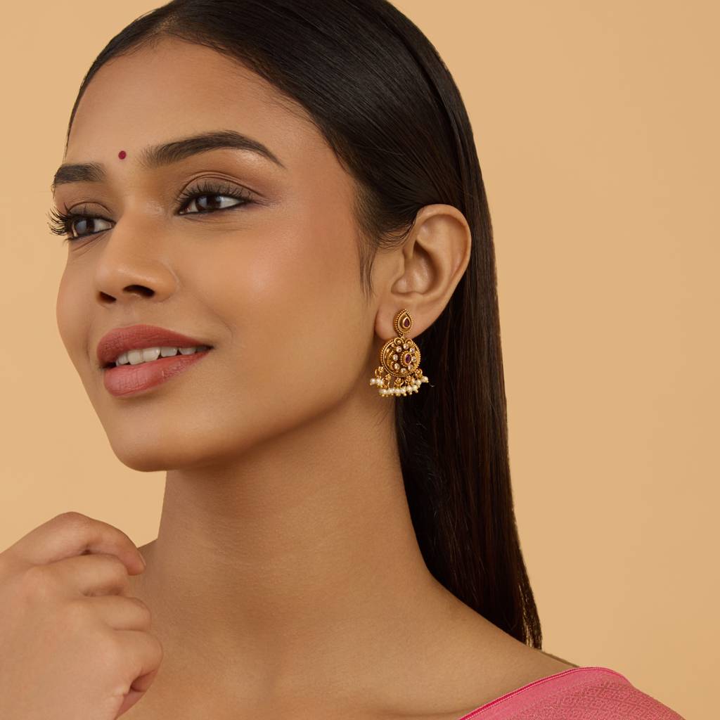 Kushal'S Fashion Jewellery Contemporary Drop Earrings-179941 : 430215