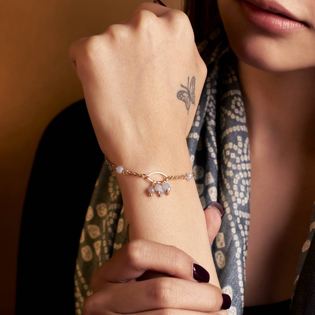 Rosalind Tassel Bracelet : BS14281-G