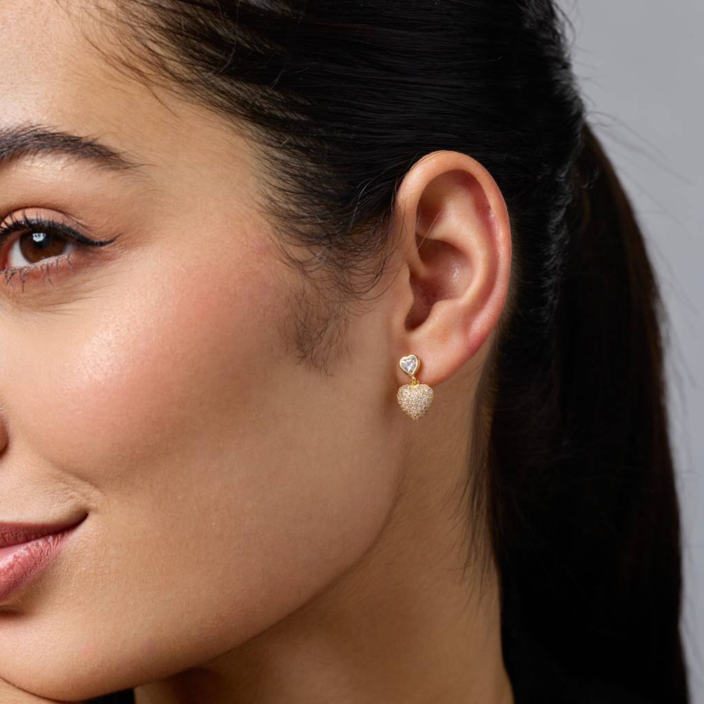 Kushal'S Fashion Jewellery -Plated Party Trendy Zircon Drop Earrings -193078 : 456228