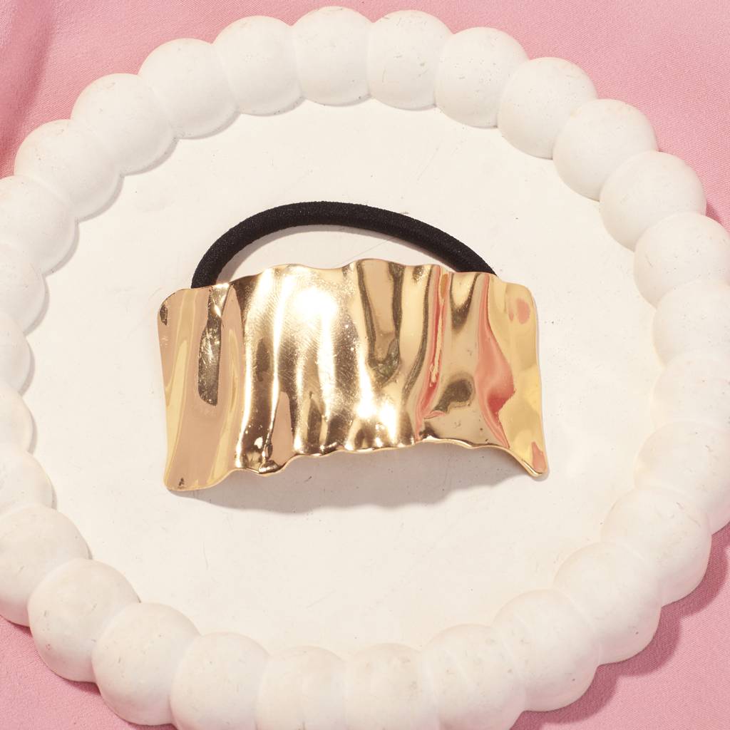 Impressa Hair Tie : HX-HT-S-0008-G-BK