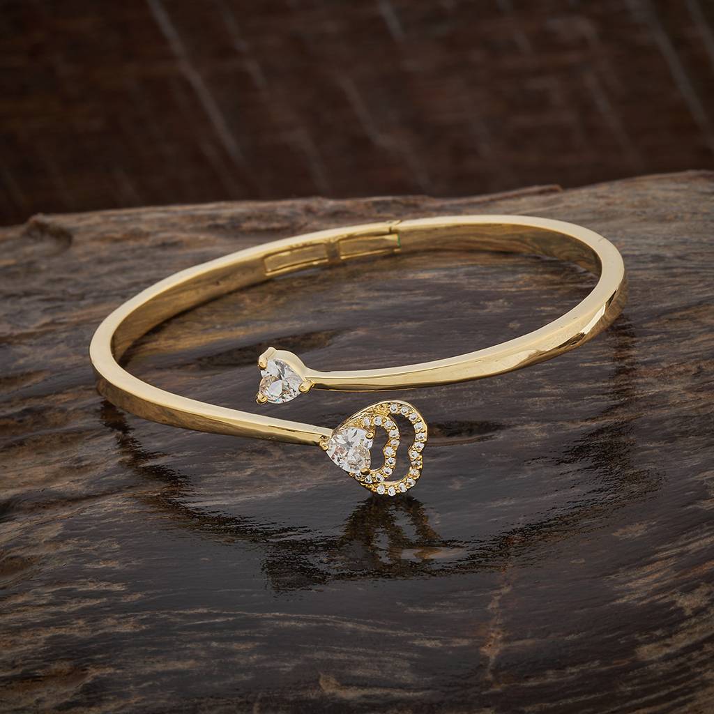 Kushal'S Fashion Jewellery  Party Zircon Kada-184745 : 441069