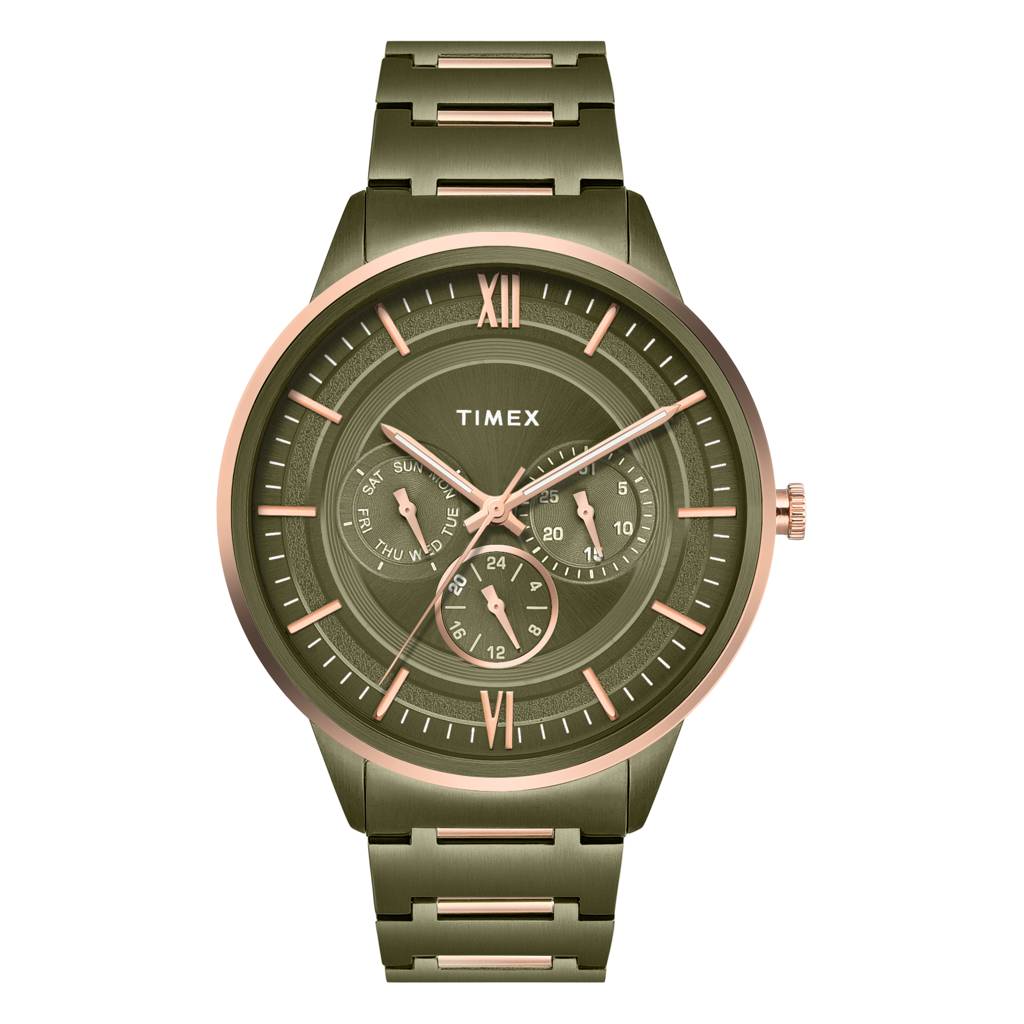 Timex Signio Round 42Mm Analog Men Watch - Tweg28000 : TWEG28002
