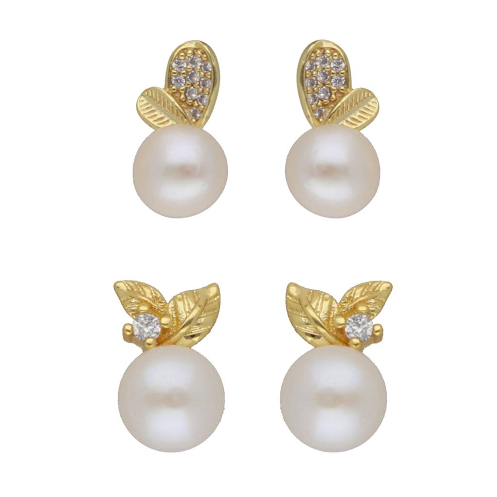 Forever Pearl Earrings. : JPDEC-22-14