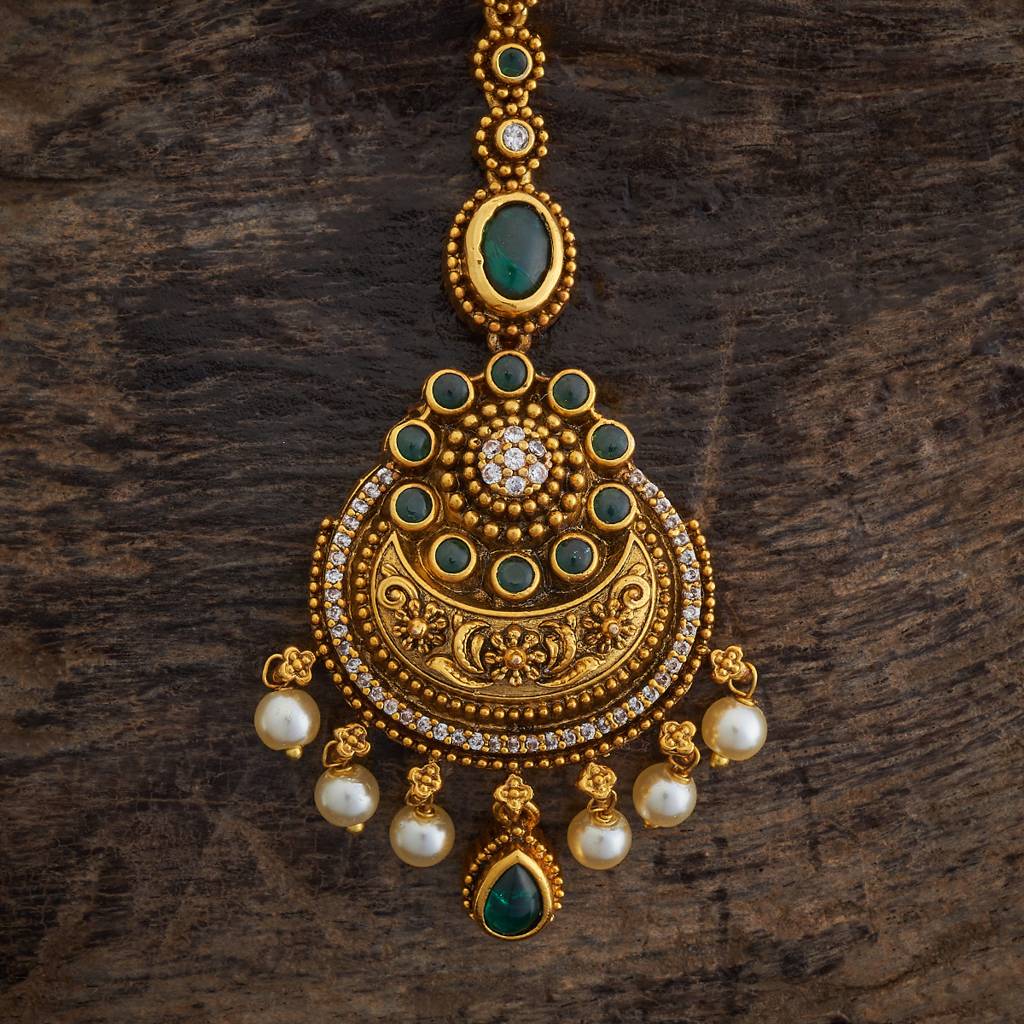 Kushal'S Fashion Jewellery Plated Ethnic Antique Maang Tikka-173514 : 416673