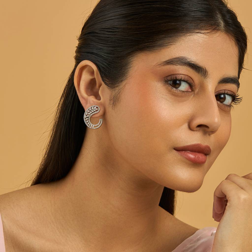Kushal'S Fashion Jewellery Contemporary Studs Earrings-178464 : 427385