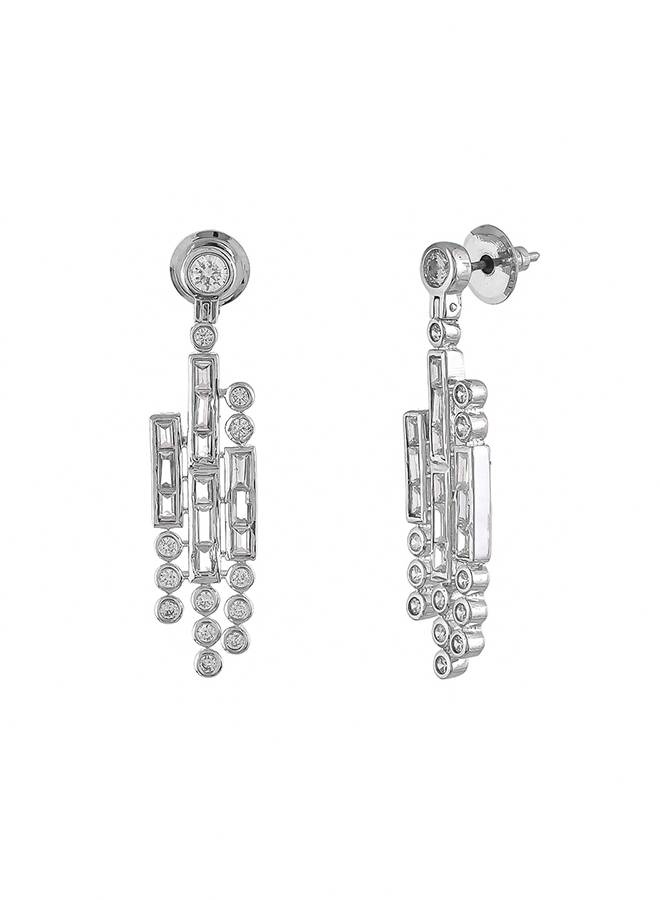 Mosaic Cascading Chique Earrings : 8905124519075