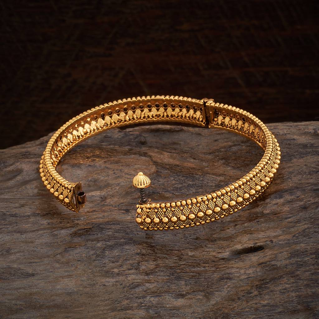 Kushal'S Fashion Jewellery Plated Ethnic Antique Bangles-168659 : 410067