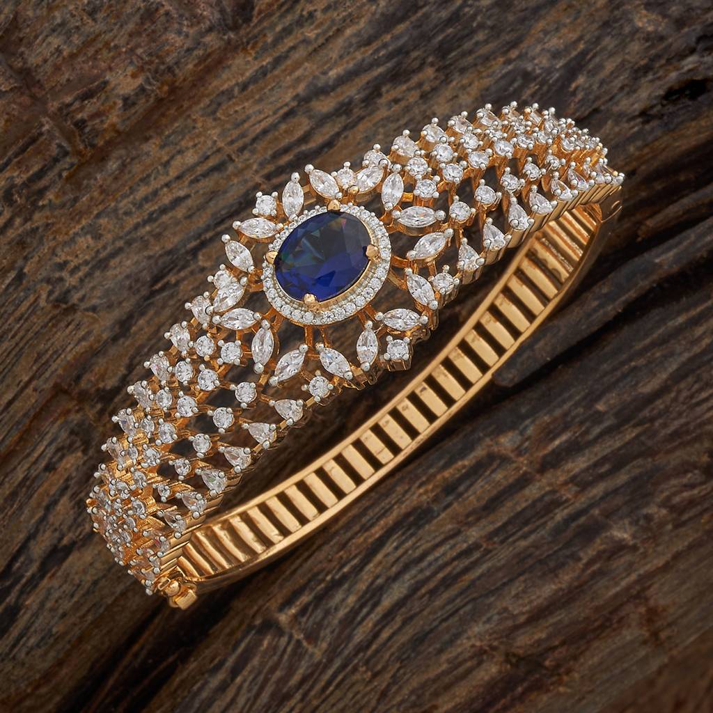 Kushal'S Fashion Jewellery -Plated Party Zircon Kada-178472 : 427449