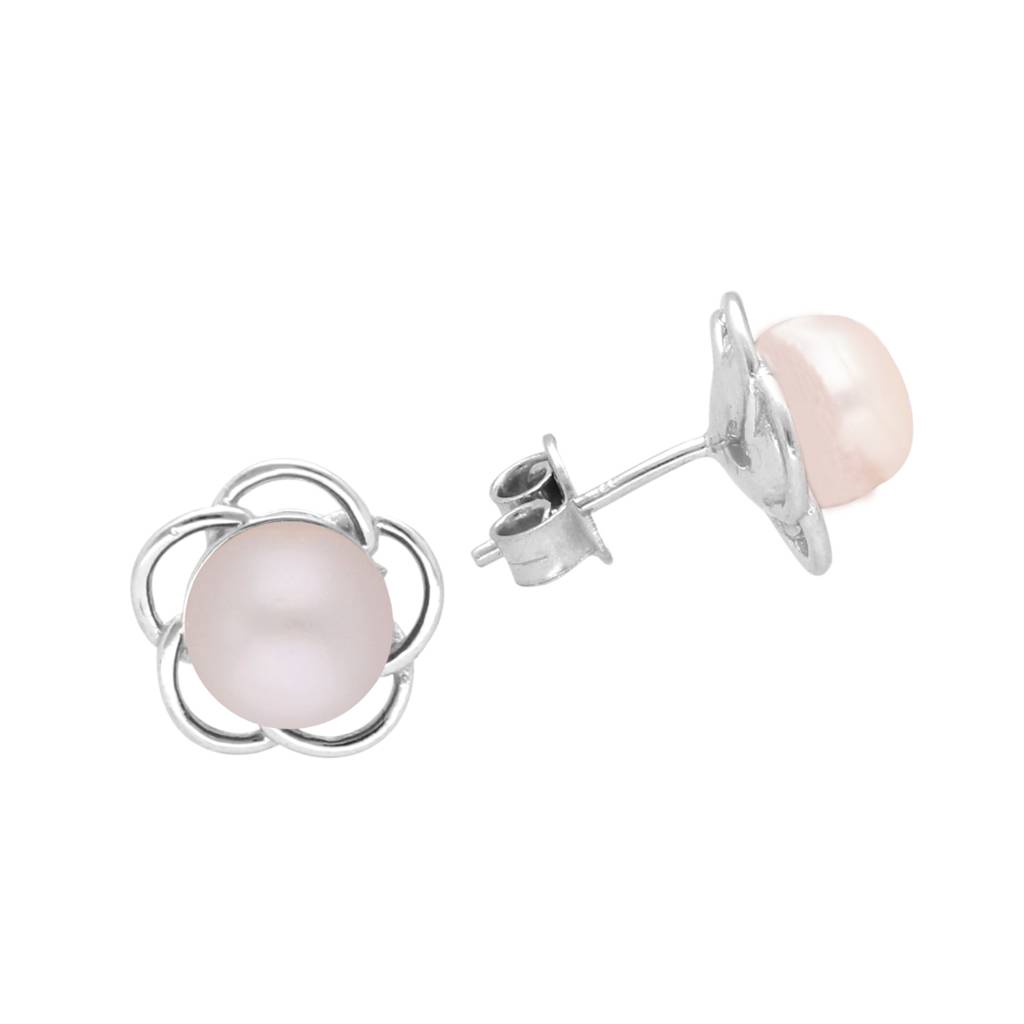 925 Majestic Silver Stud Earrings : JPMAY-22-124