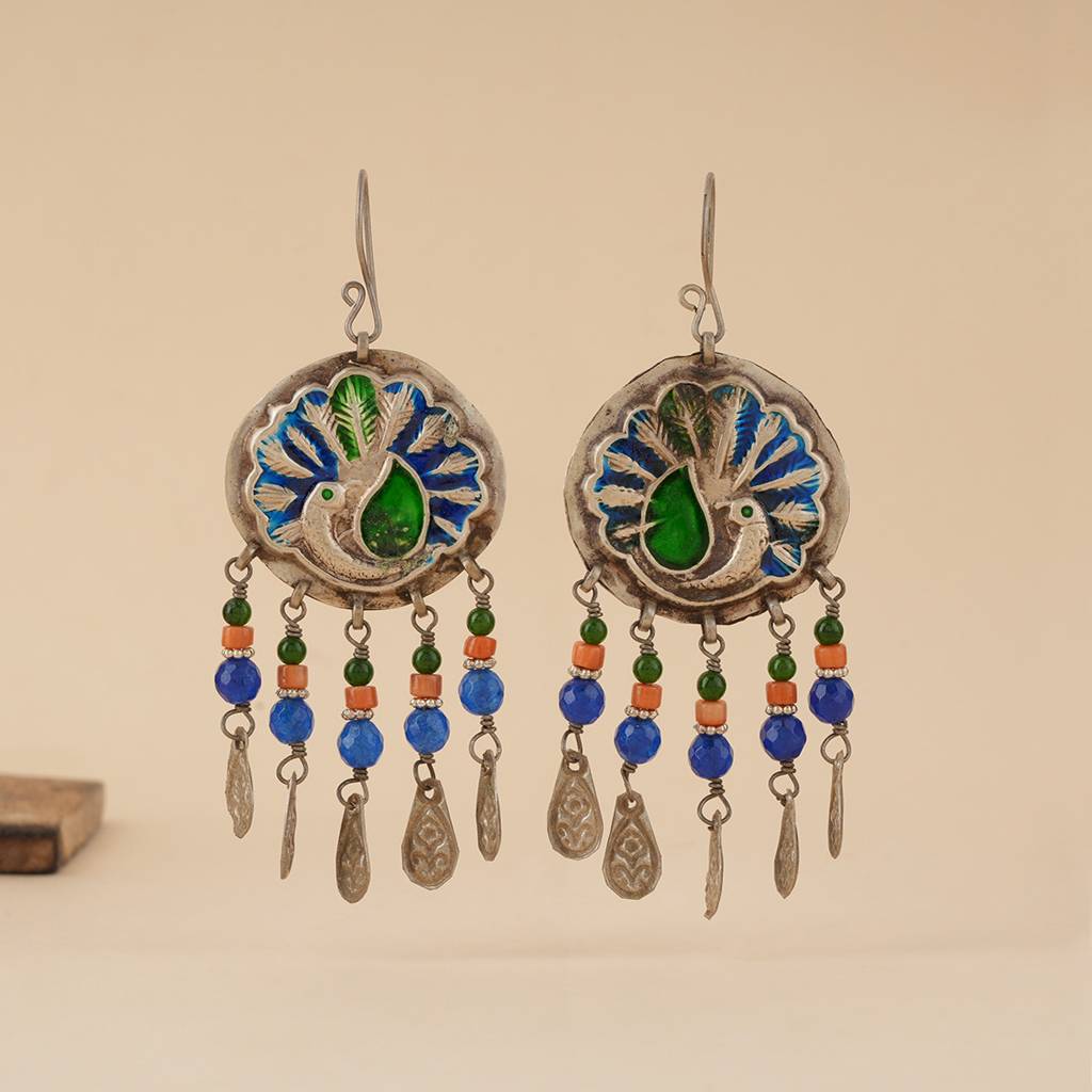 Afghan Earrings : SSE844