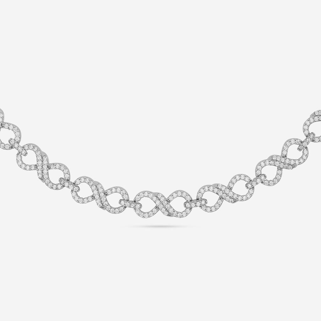 Party Zircon Necklace Set-185646 : 442790