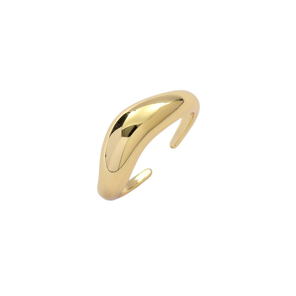 Molten Wave Golden Ring : RS14516-G