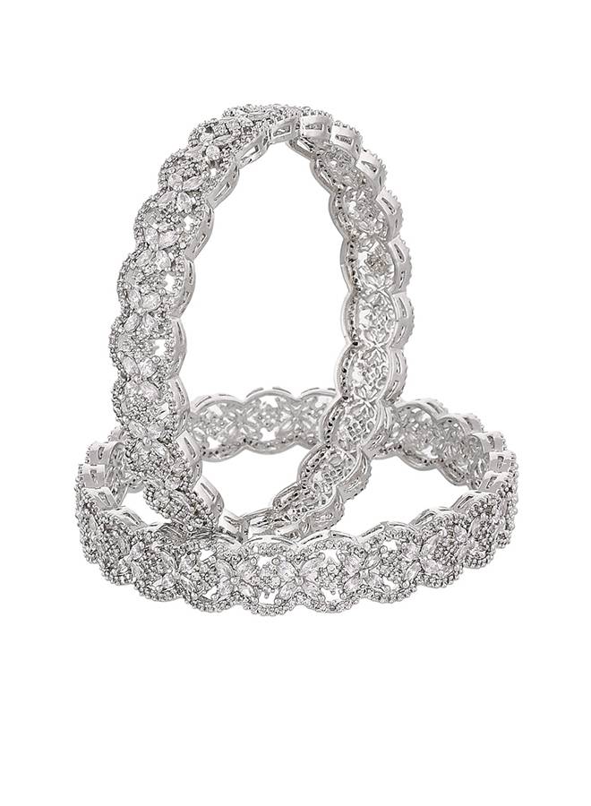 Elegance Shimmery Bangles For Women : 8905124460056