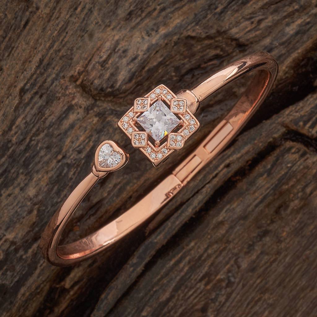 Kushal'S Fashion Jewellery  Plated Party Zircon Kada-186989 : 445633