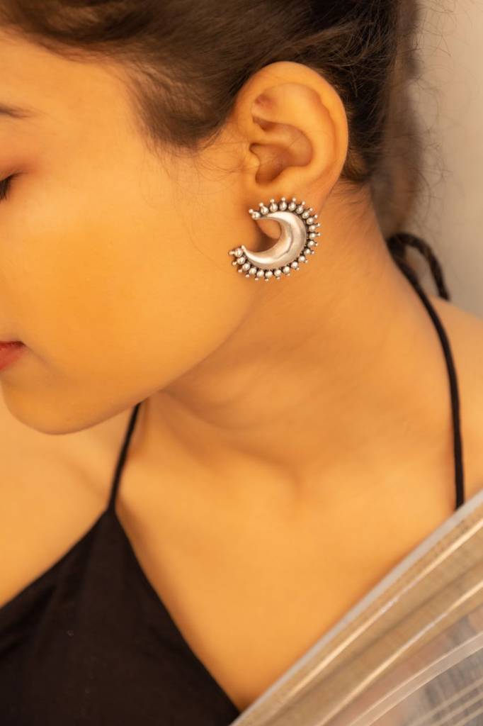 Moh Statement Chandra Classic Necklace Set : SN1076