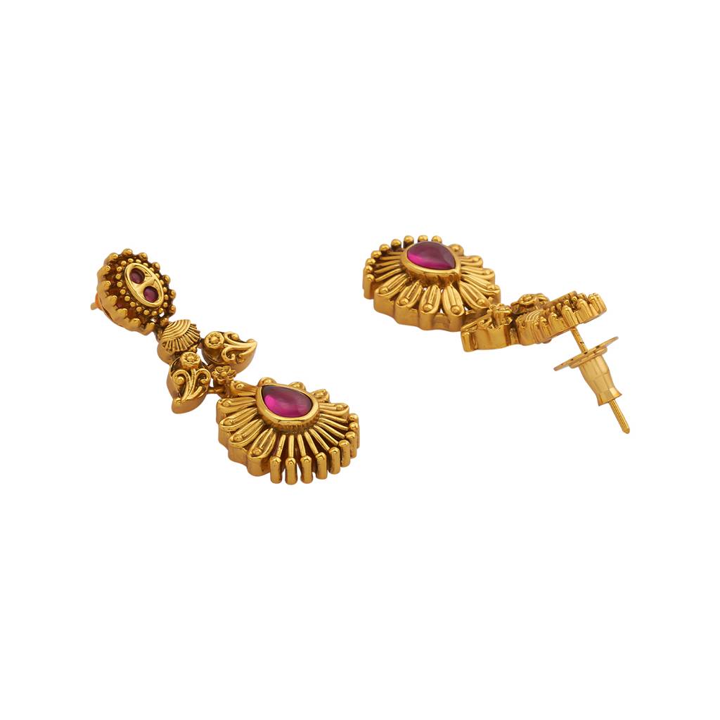 Kushal'S Fashion Jewellery Antique Earring -167990 : 406248