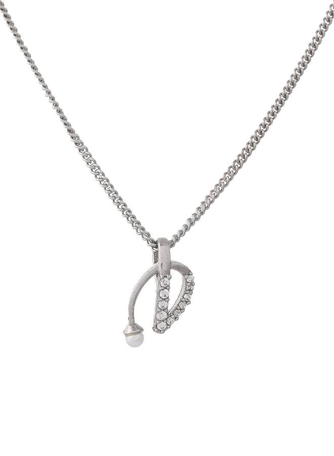 9 To 5 Chic American Diamond Pendant Set : 8905124433821