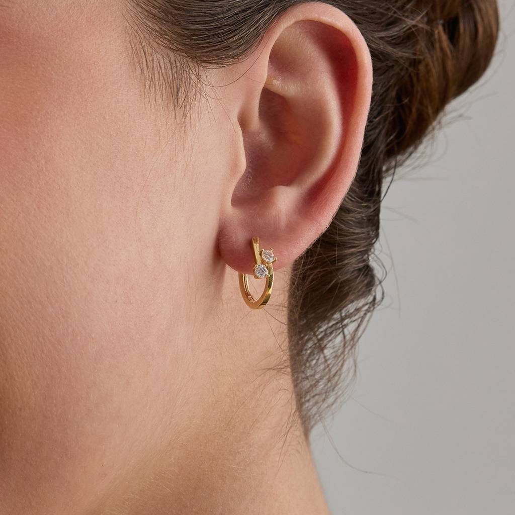 Party Zircon Trendy Hoops & Huggies-184093 : 439373