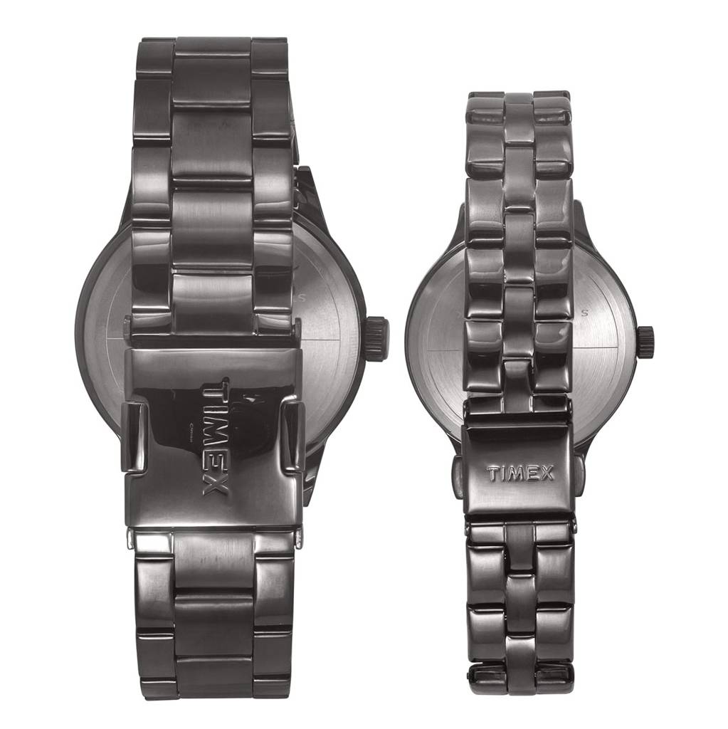 Timex Trendline Round 44Mm Analog Pair Watch - Tw00Pr302 : TW00PR314