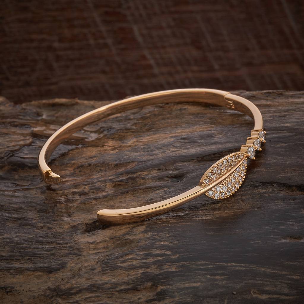 Kushal'S Fashion Jewellery  Plated Party Zircon Kada-186990 : 445635