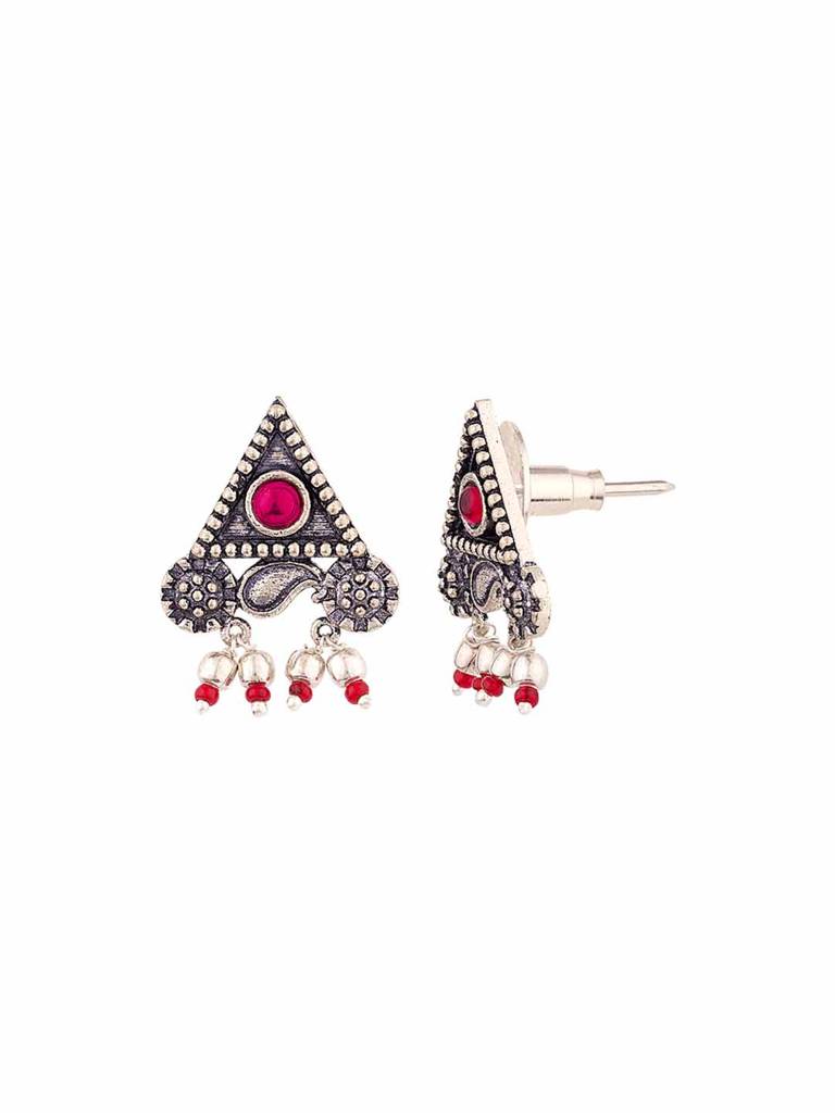 Abhira Triangle Stud Earrings : 8907617972374